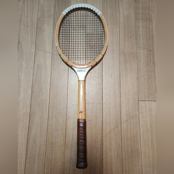 Vintage Japanese Karzen Matchpoint Wood Tennis Racquet Excellent Condition - Picture 3 of 7